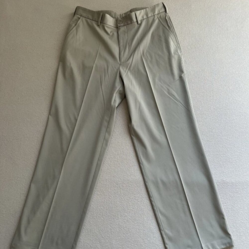Pebble Beach 691451 Golf Pants Men’s 34x30 Khaki Stretch Performance NWOT